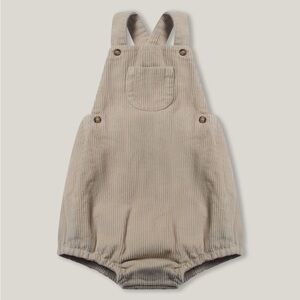 The Simple Folk The Overall Romper - Size 4/5y Girls and Boys - Oatmeal - NWT